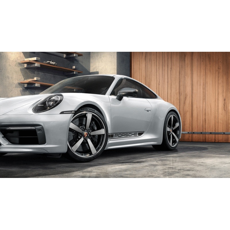 Decorative Side Logo Porsche Black – 99204482055041 – 992 18-23