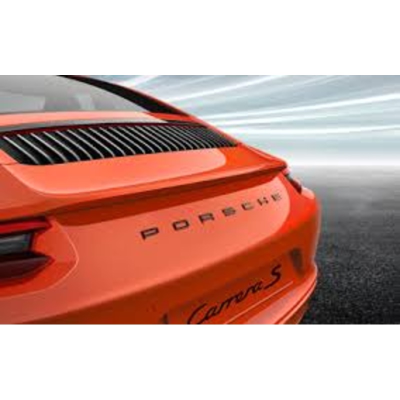 Porsche Logotype Painted High Gloss Black – 99204481900041 – 992 18-23