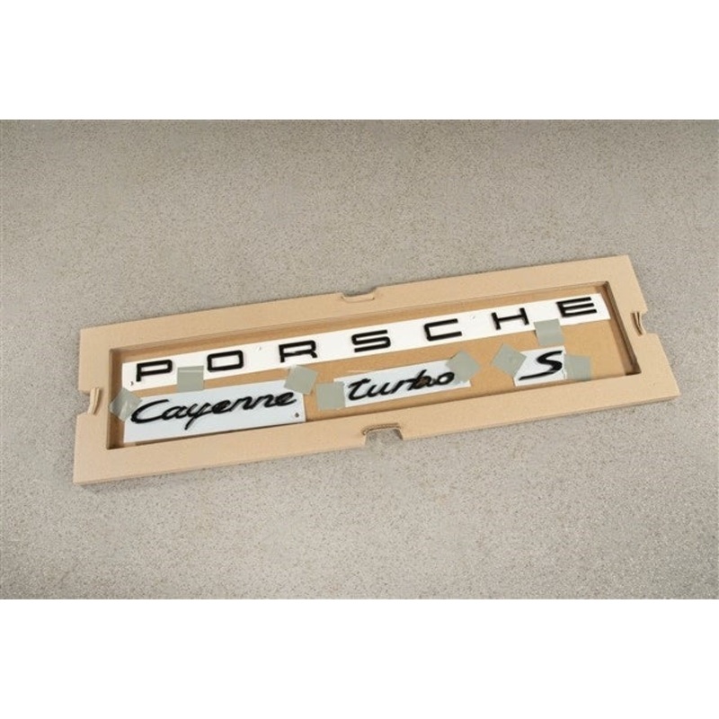 Porsche Model Designation High Gloss Black – Cayenne 11-18