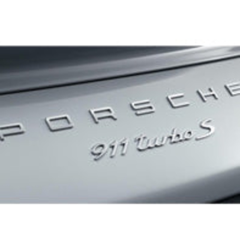 Porsche 911 Turbo S Logotype & Model Designation – 99104480385G2X – 991 12-18