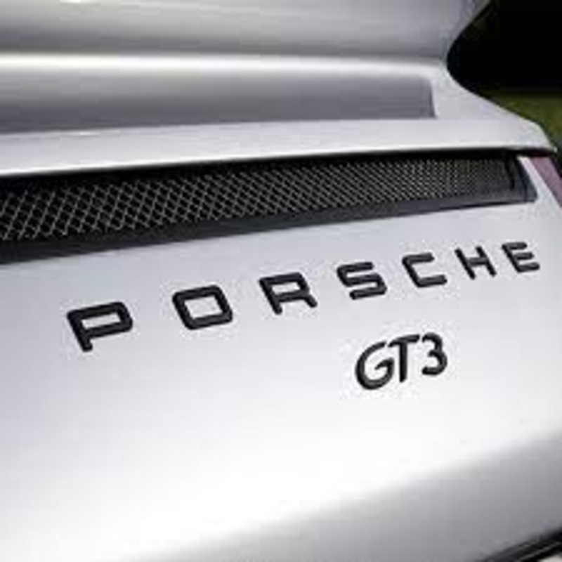 Porsche GT3 Logotype and Model Designation – 99104480386041 – 991 12-18