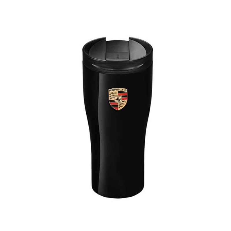 Genuine Porsche Black Thermal Mug – WAP0500630H