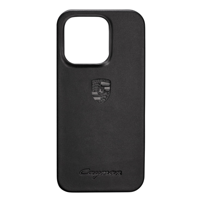 Genuine Porsche iPhone 14 case Cayman Black – WAP0300020PCAY