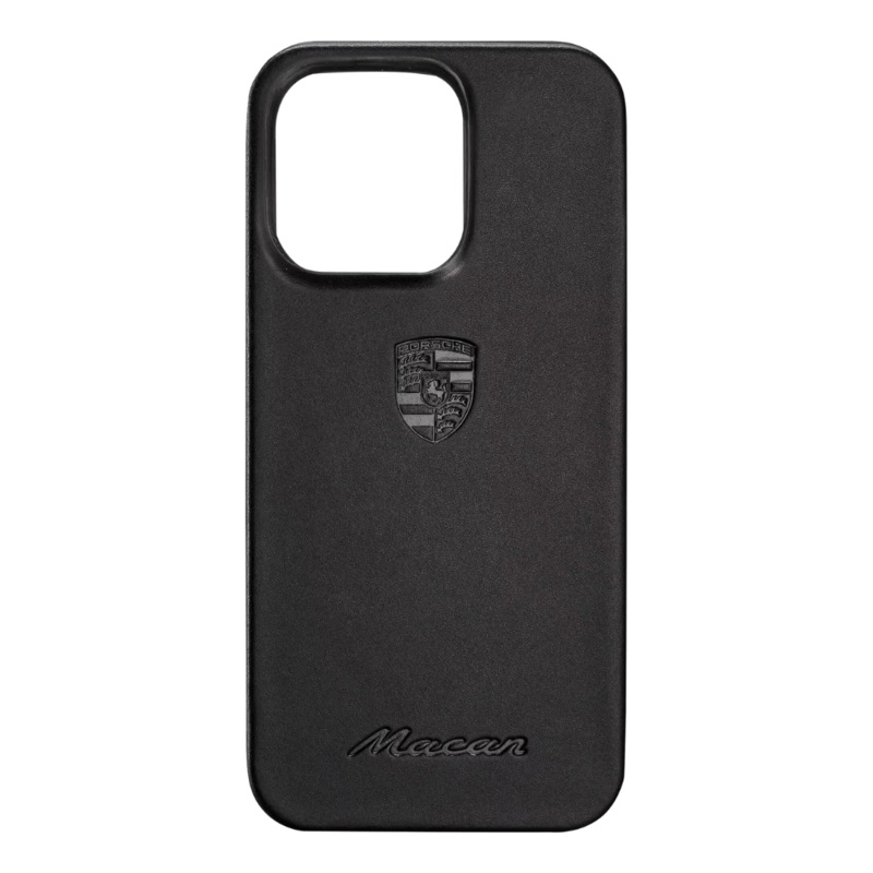 Genuine Porsche iPhone 14 case Macan Black – WAP0300040PMAC