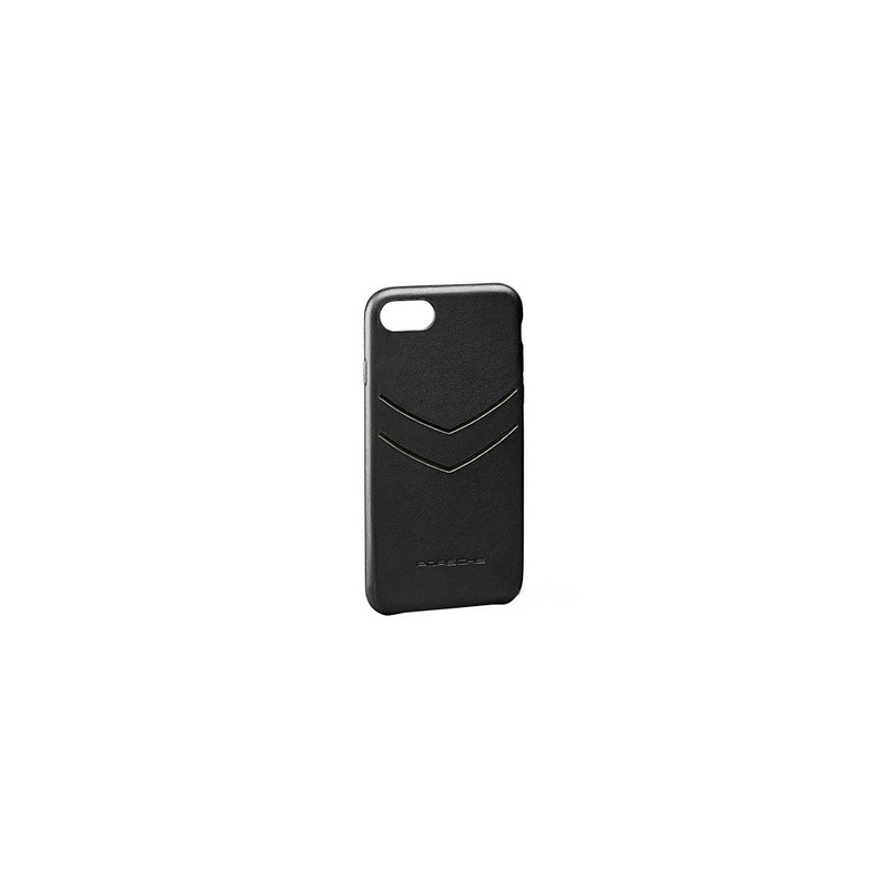 Genuine Porsche iPhone 8 Plus Snap-On Case Black Leather – WAP0300230K