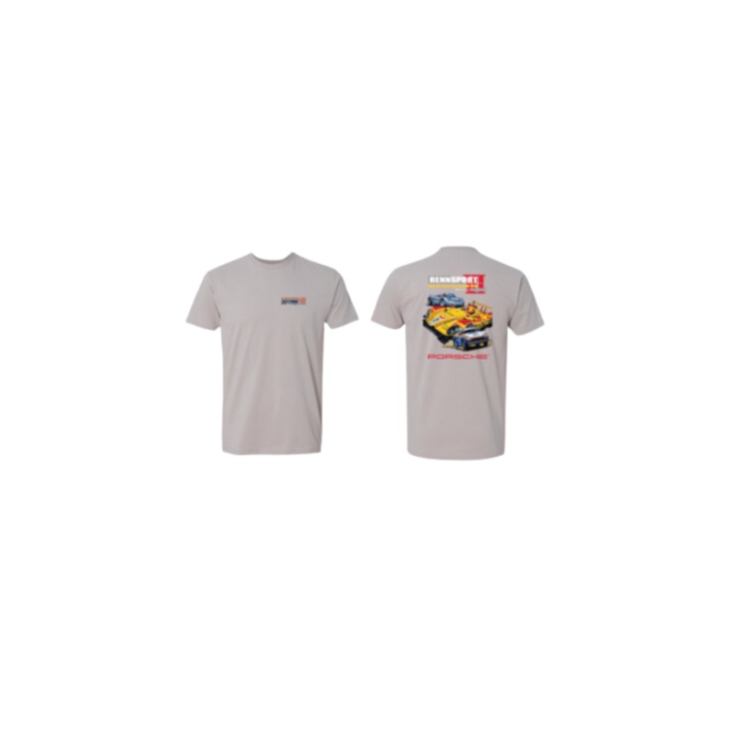 Genuine Porsche T-Shirt Poster Grey – REN00900L18