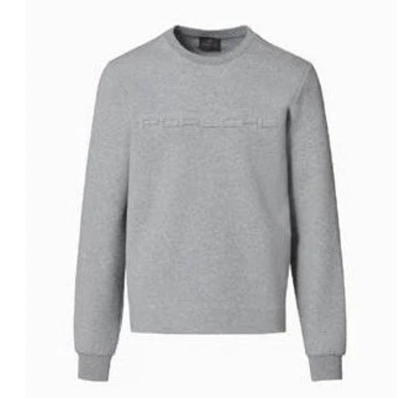 Genuine Porsche Crew Neck Sweatshirt Grey – WAP130XXL0MUSA