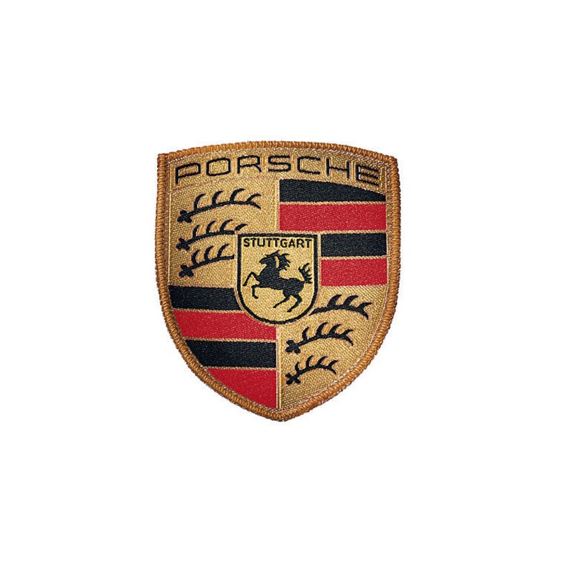 Genuine Porsche Emblem – Sew On Badge – WAP10706714