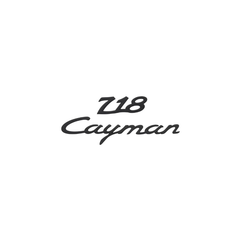 Genuine Porsche Magnet Set Sz 718 + Cayman Black – WAP0502060PCAY
