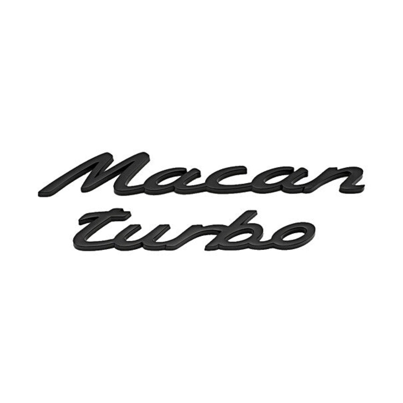 Genuine Porsche Magnet Set Sz Macan + Turbo Black – WAP0502080PMAC