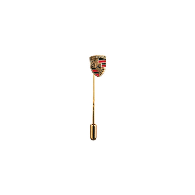 Genuine Porsche Porsche Crest Pin – Color – WAP104500