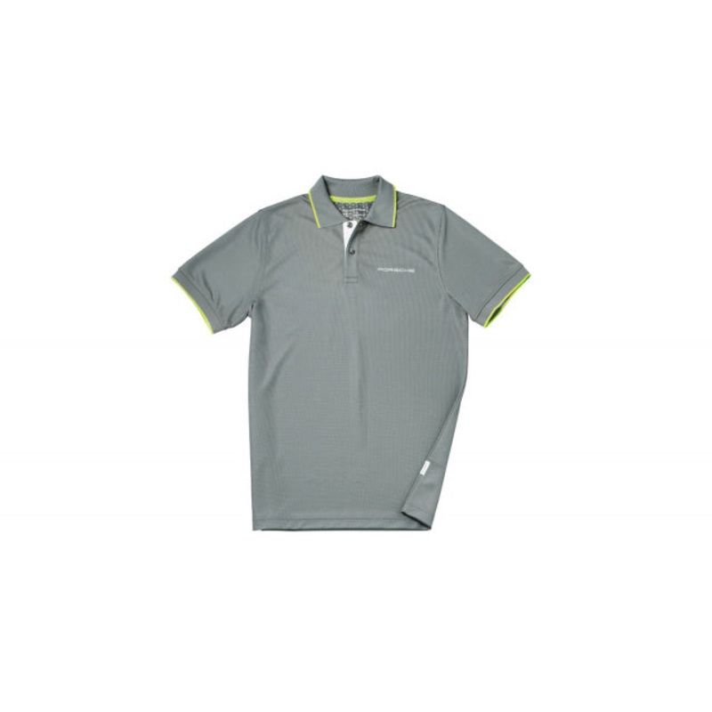 Genuine Porsche Golf Polo Shirt Sport Grey – WAP54200S0G