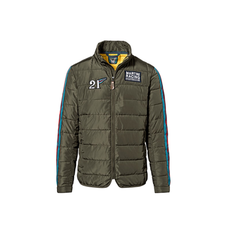 Genuine Porsche Martini Racing Quilted Jacket Green – WAP55800L0J