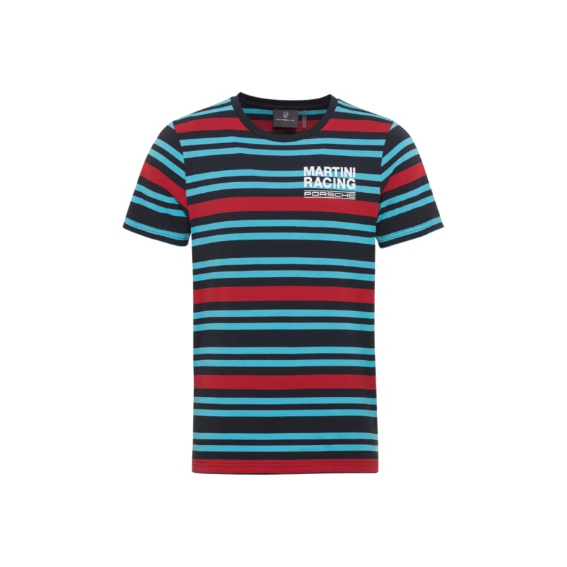Genuine Porsche Martini Racing T-Shirt Stripes – WAP5533XL0P0MR