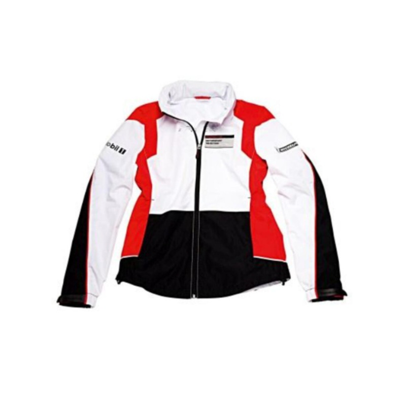 Genuine Porsche Motorsport Collection Jacket Black/White/Red – WAP806XXL0F
