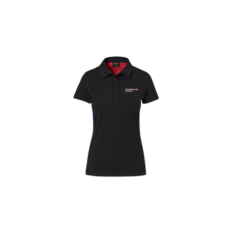 Genuine Porsche Motorsport Fanwear Collection Polo Shirt Black – WAP806XXL0LFMS