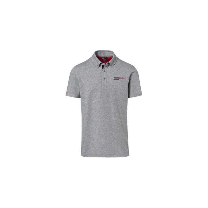 Genuine Porsche Motorsport Fanwear Collection Polo Shirt Grey – WAP80300S0LFMS