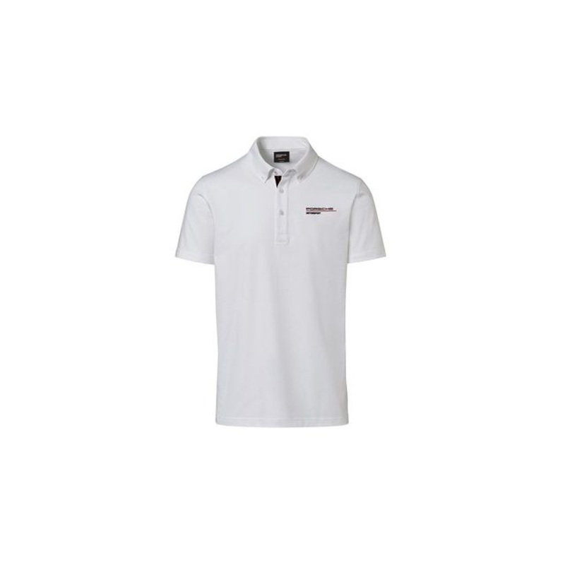 Genuine Porsche Motorsport Fanwear Collection Polo Shirt White – WAP8013XL0LFMS