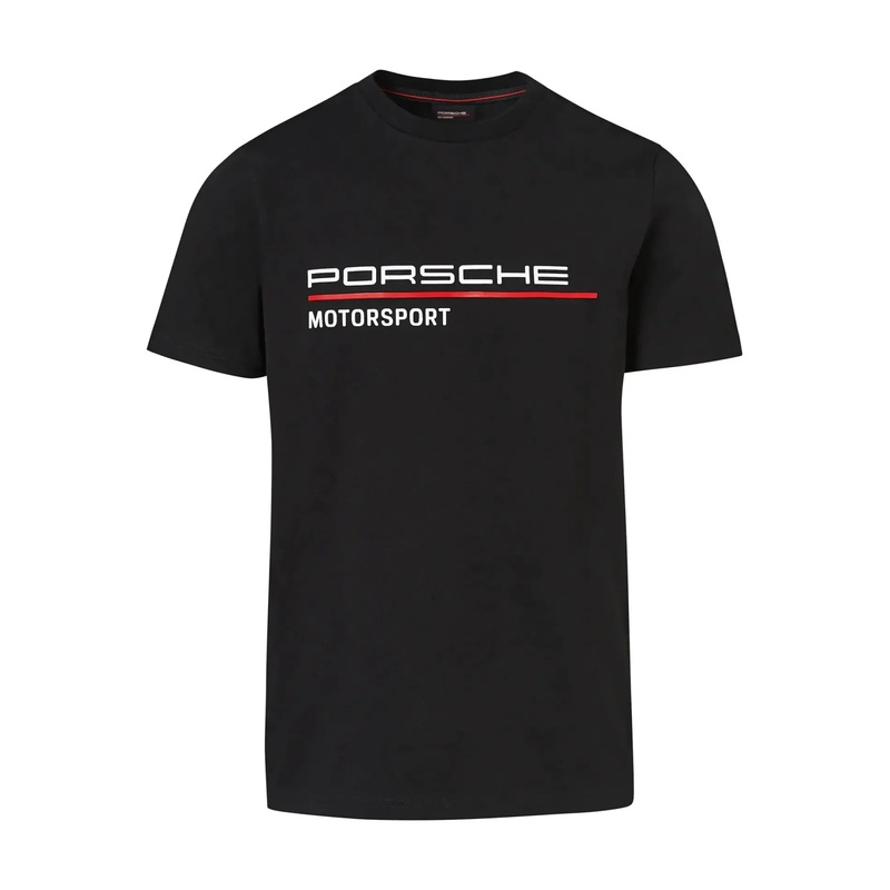 Genuine Porsche Motorsport Fanwear Collection T-Shirt Black – WAP808XXL0LFMS