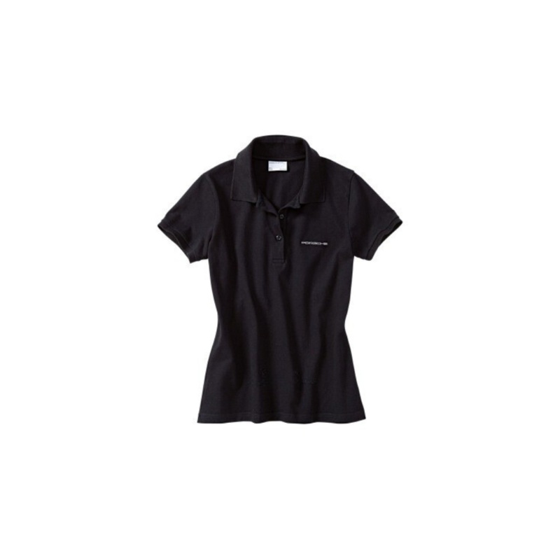 Genuine Porsche Polo Shirt Classic Black – WAP74500L0B