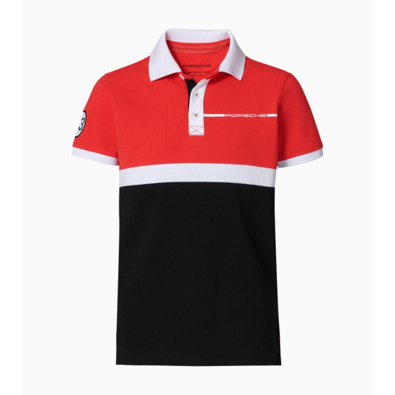 Genuine Porsche Polo Shirt Red Black White – WAP4631580MSZG