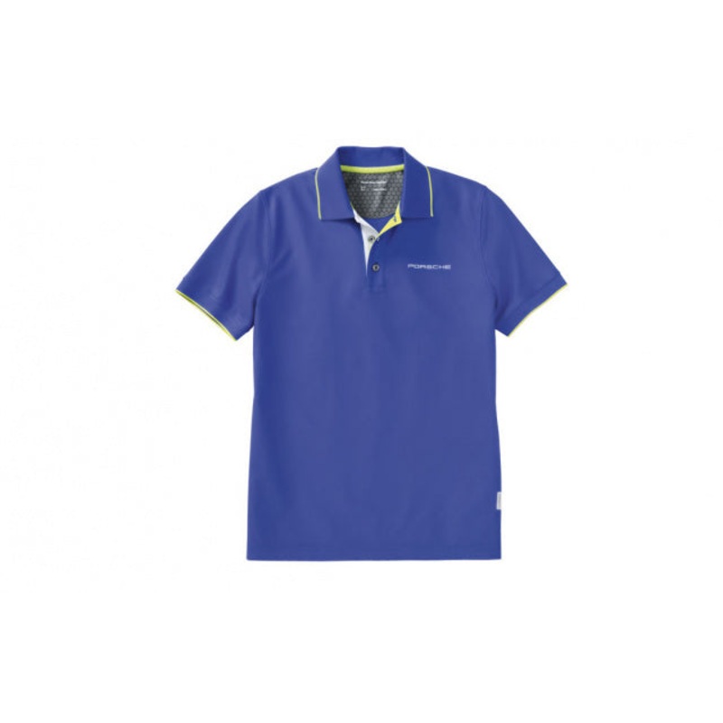 Genuine Porsche Polo Shirt Sport Blue – WAP54500S0H