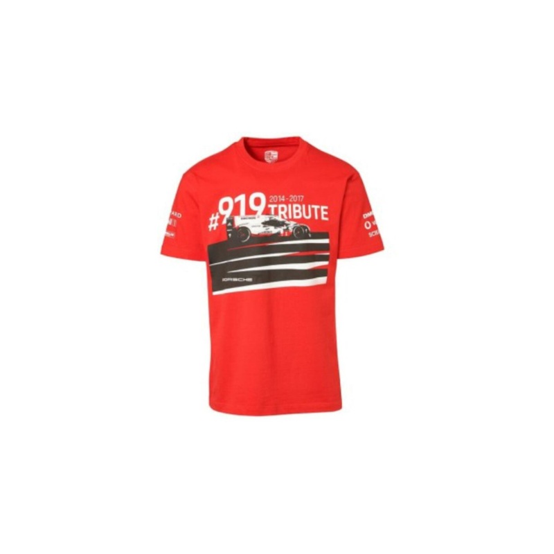 Genuine Porsche T-Shirt 919 Tribute Red – WAP85200M0J