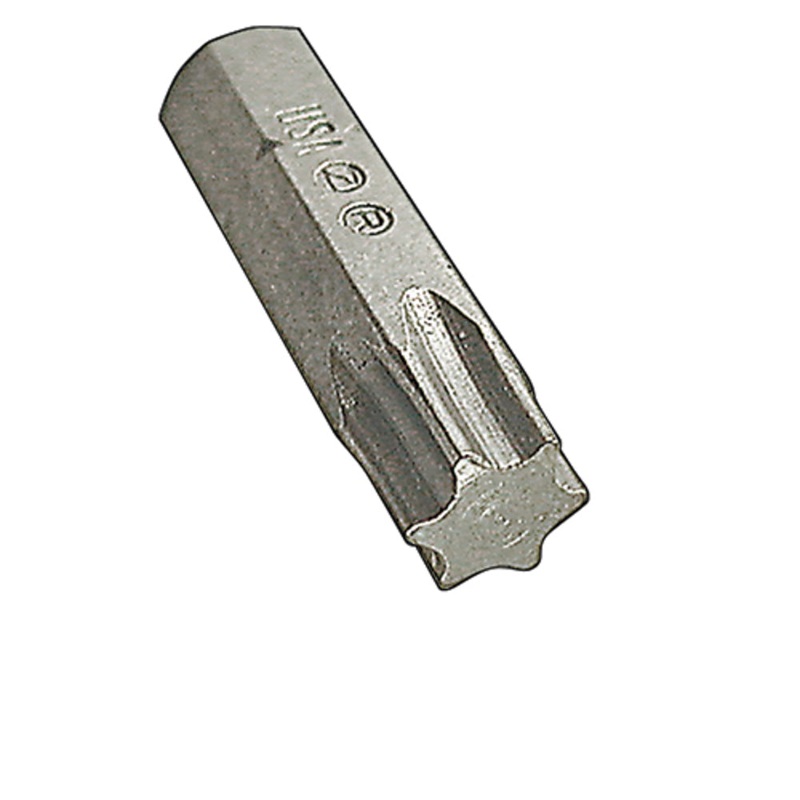 T27 Hexagon Torx Drive Bit 1/4 in