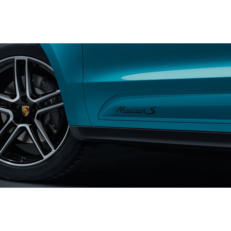 Model Designation Macan S On Side Blades Black – 95B04481582041 – Macan 15-23