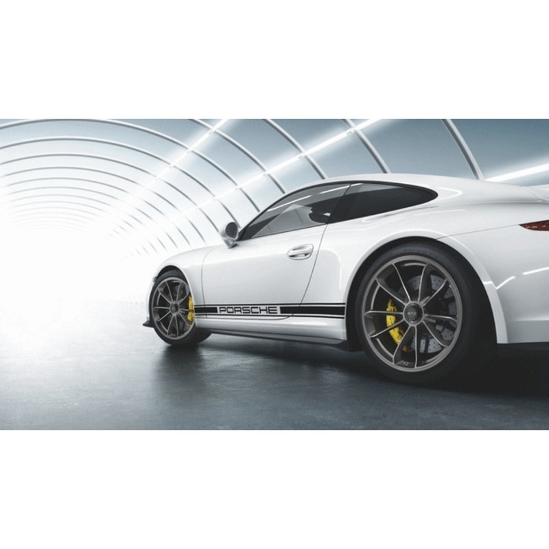 Decorative Side Logo Porsche Black – 99104480160 – 991 12-18