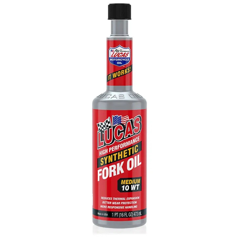 10772 Lucas Synthetic Fork Oil 10Wt 16Oz
