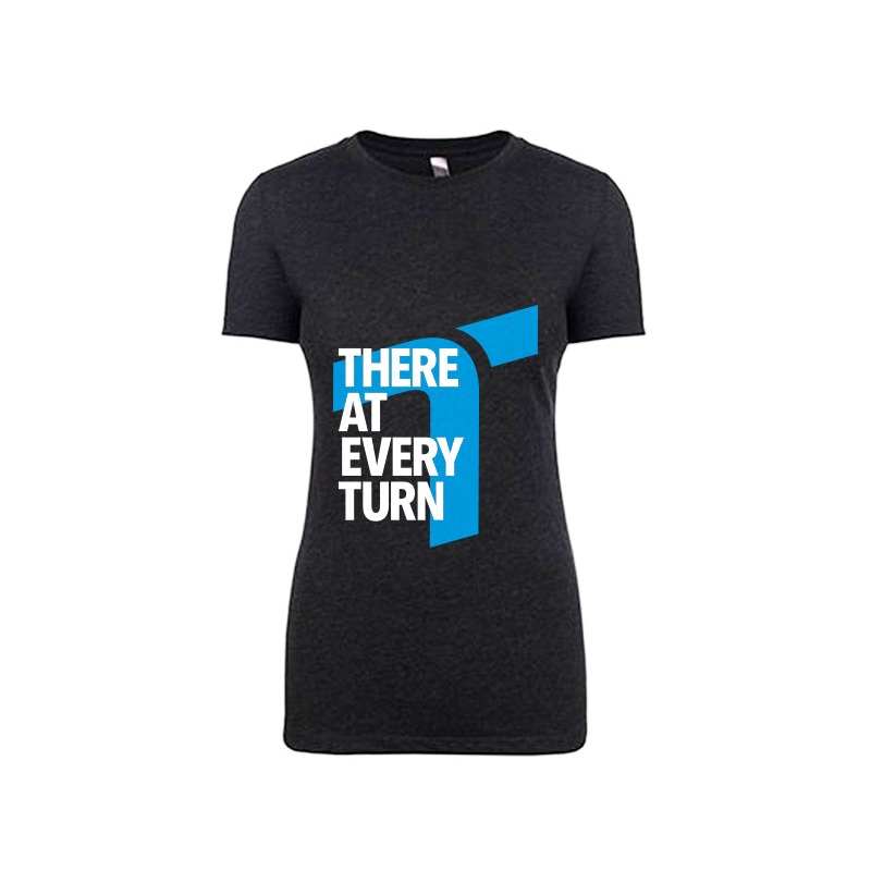 Turn 14 Distribution Ladies Black T-Shirt
