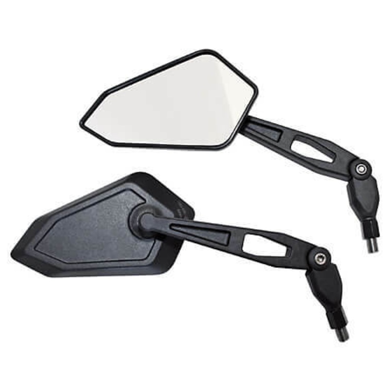 Booster Mirror M10 X 1.25 Pair Black