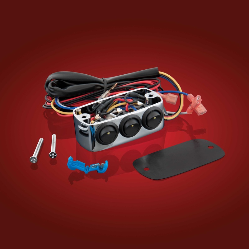 Switch Block Clutch Side Chrome