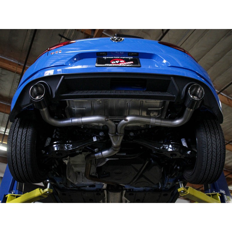 aFe 18-20 VW GTI (MK7.5) 2.0L MACH Force-Xp 3in to 2.5in 304 SS Axle-Back Exhaust System- Carb. Tips