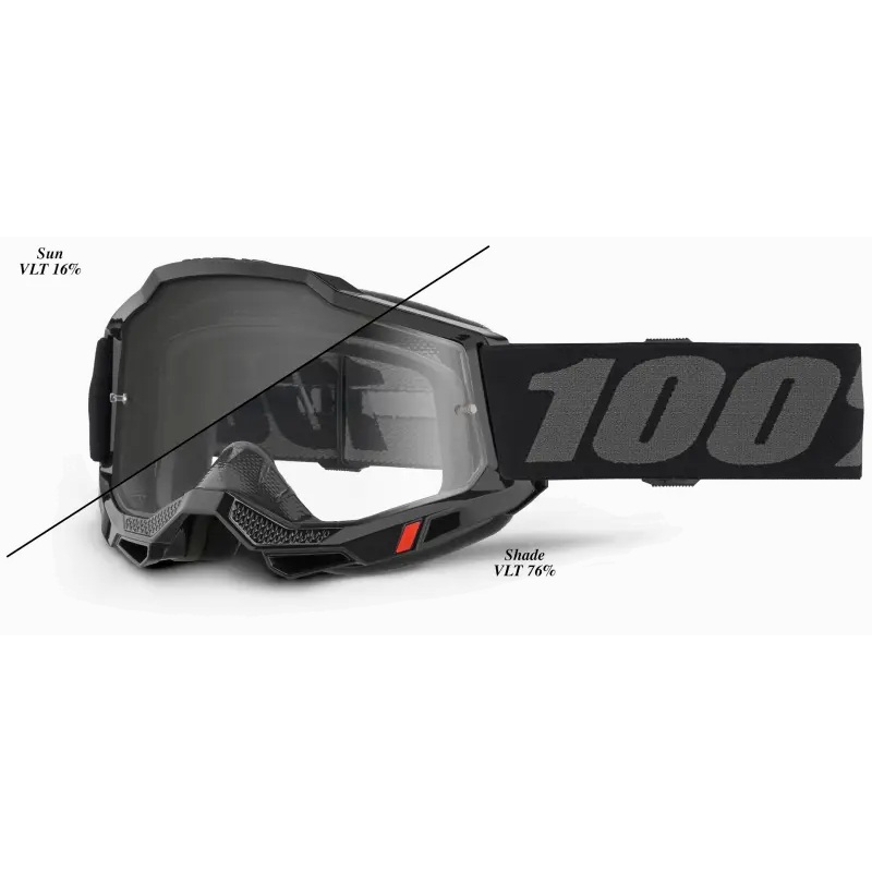 Accuri 2 Otg/Utv/Atv Desert Goggle Black Photochromic Lens