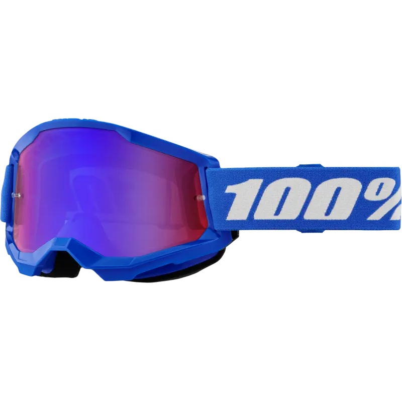 Strata 2 Goggle Blue Mirror Red/Blue Lens