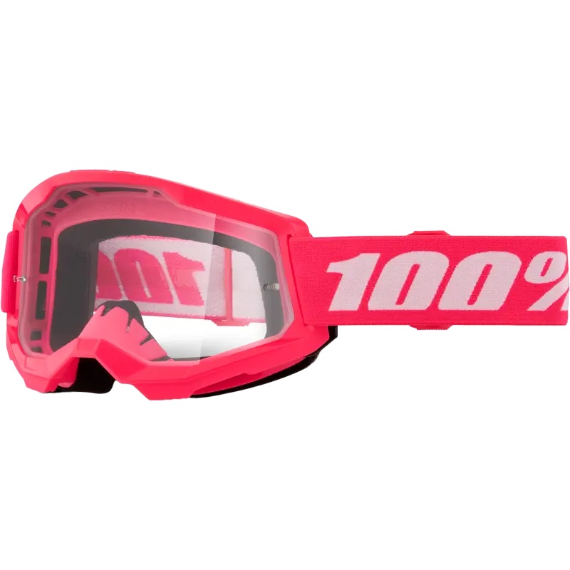 Strata 2 Goggle Pink Clear Lens