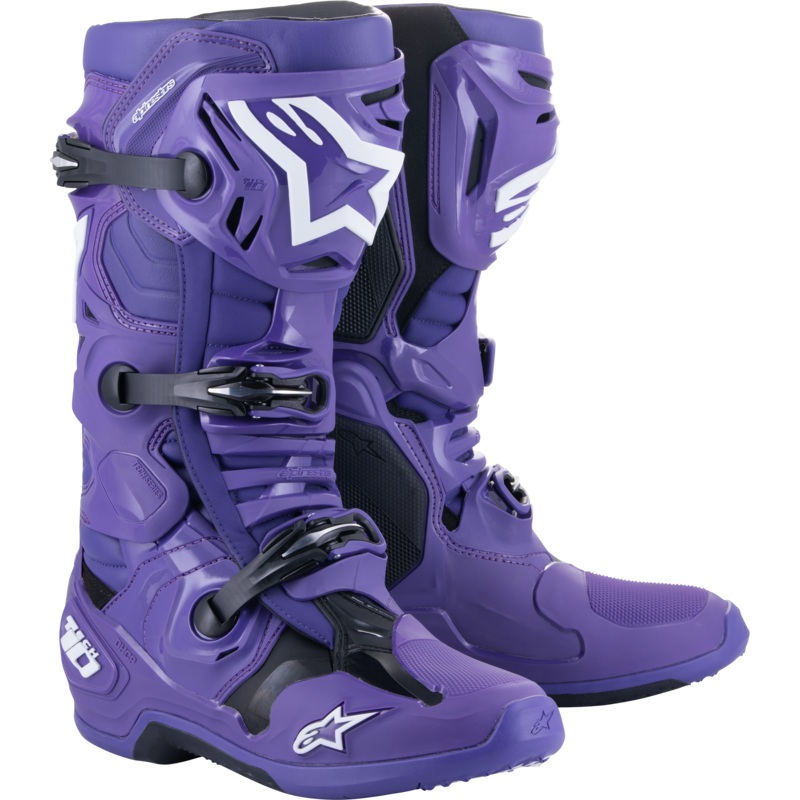 Tech 10 Boots Ultraviolet Black Sz 8