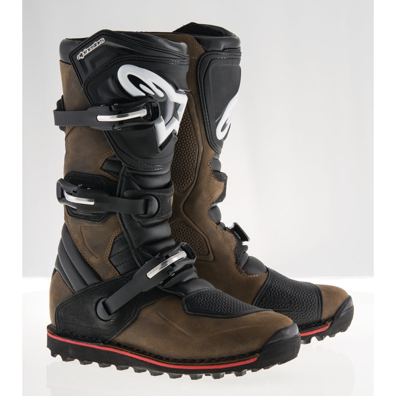 Tech T Boots Brown Oiled Leather Sz 13