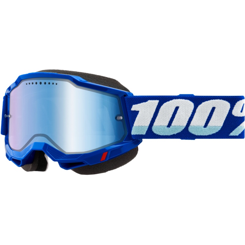 Accuri 2 Snowmobile Goggle Blue Mirror Blue Lens