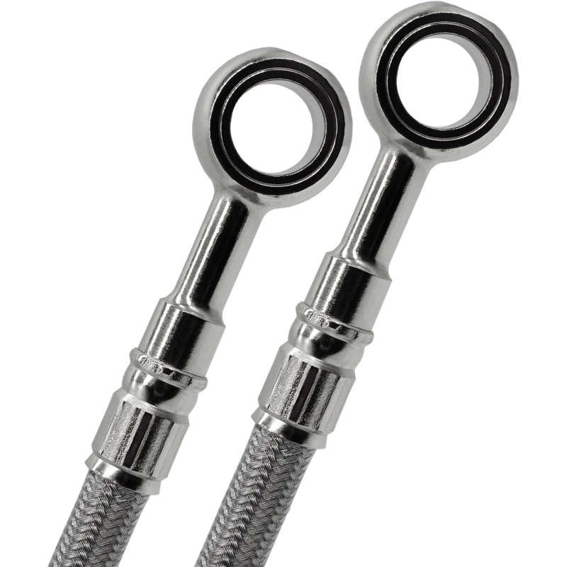 Brake Lines Ss Front/Rear 7 Line Sil Yam