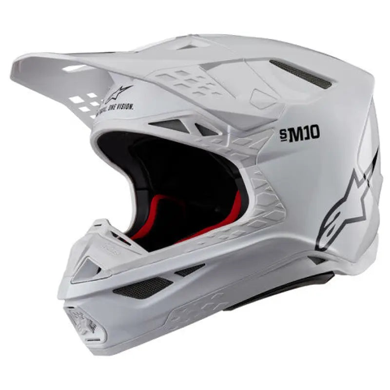 Supertech S M10 Solid Helmet White Glossy Xl