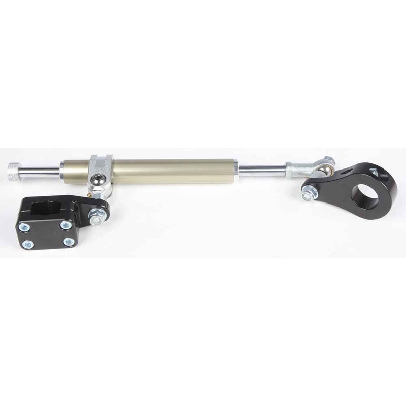 Steering Damper 11 Way Adj Blk Kfx400