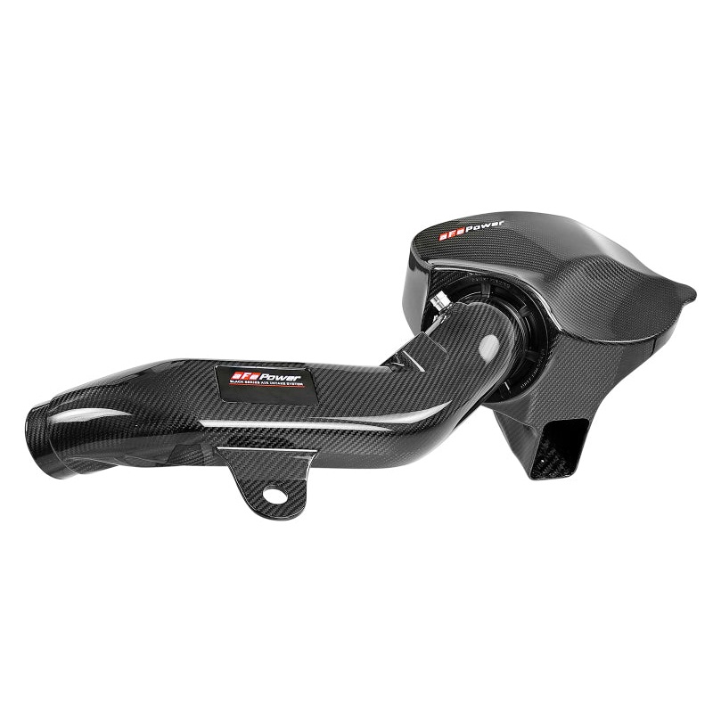 aFe Black Series Carbon Fiber CAIS w/Pro 5R Filter 16-18 BMW M2 (F87) L6-3.0L