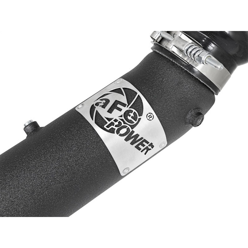 aFe BladeRunner 3in Black Intercooler Tube Cold Side 17-18 GM Diesel Trucks V8 6.6L (td) L5P