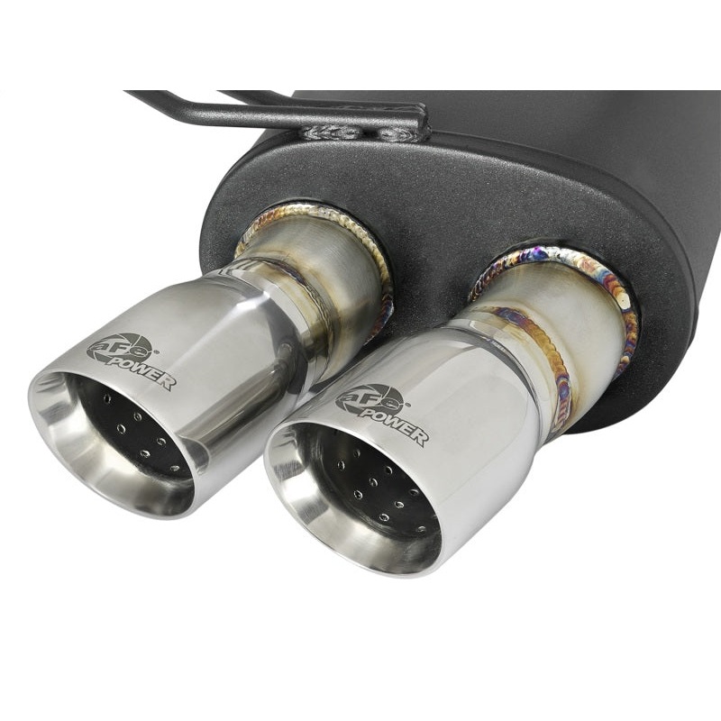 aFe MACH Force-Xp 2-1/2in 304 SS Cat-Back Exhaust w/Polished Tips 05-08 BMW Z4 M Coupe (E86) L6 3.2L