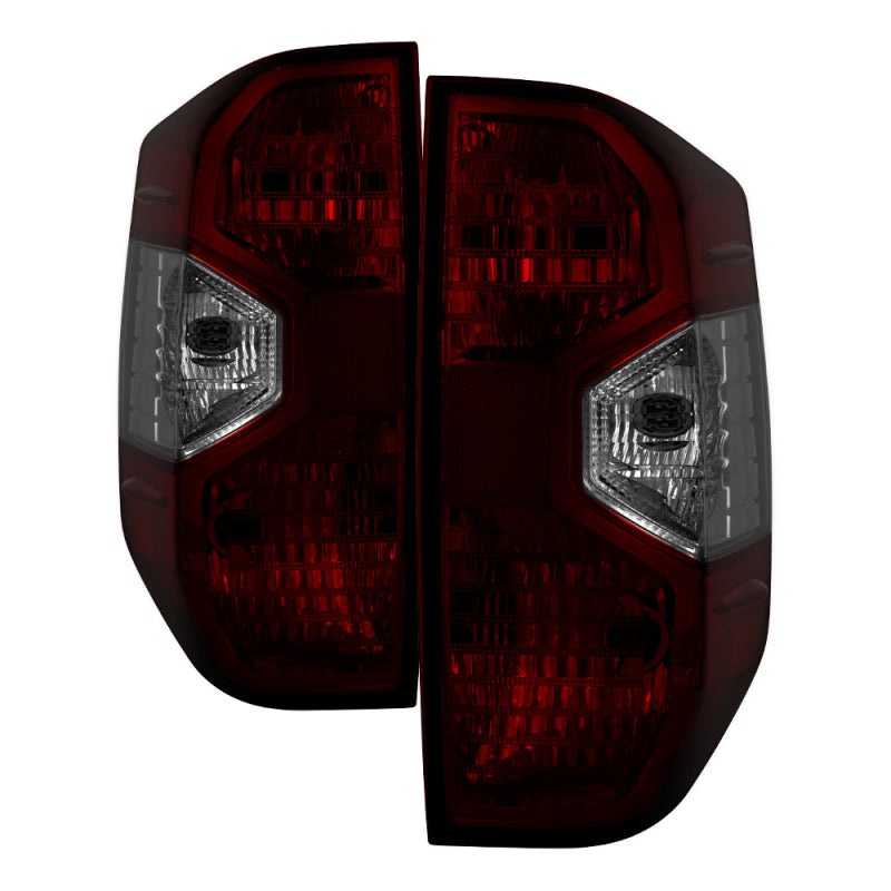 xTune Toyota Tundra 14-17 OEM Style Tail Lights – Dark Red  ALT-JH-TTU14-OE-RSM