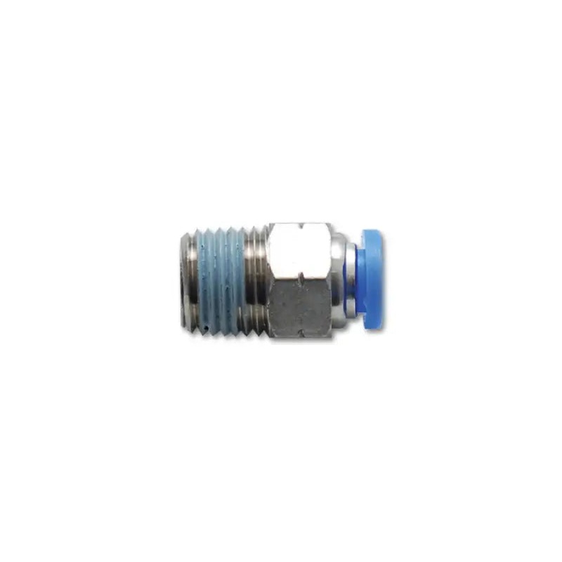 Vibrant Male Straight Pneumatic Vacuum Fitting (1/8in NPT Thread) – for 1/4in (6mm) OD tubing