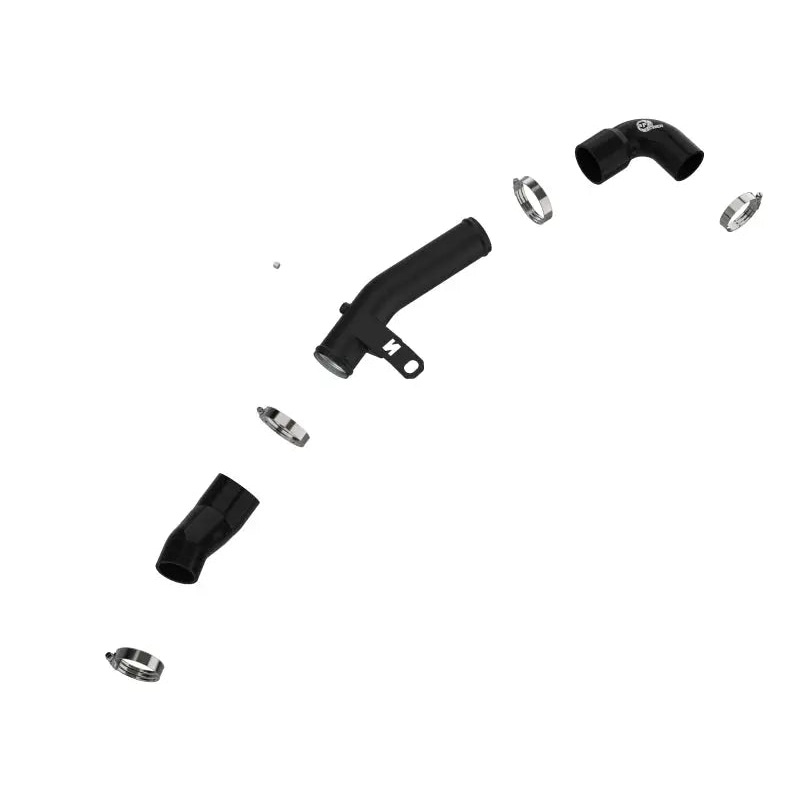 aFe 19-22 Hyundai Veloster N L4 2.0L (t) BladeRunner 2-1/2in Aluminum Hot Charge Pipe – Black